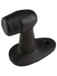 Solid Bronze Goose-Neck Door Stop